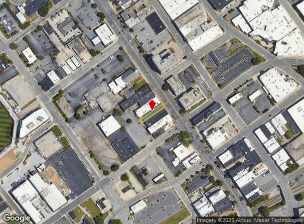  317 N Main St, High Point, NC Parcel Map