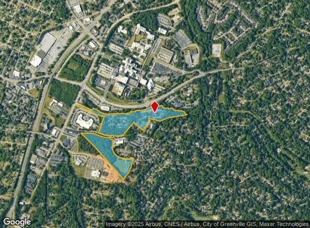 1 Doctors Dr, Greenville, SC Parcel Map