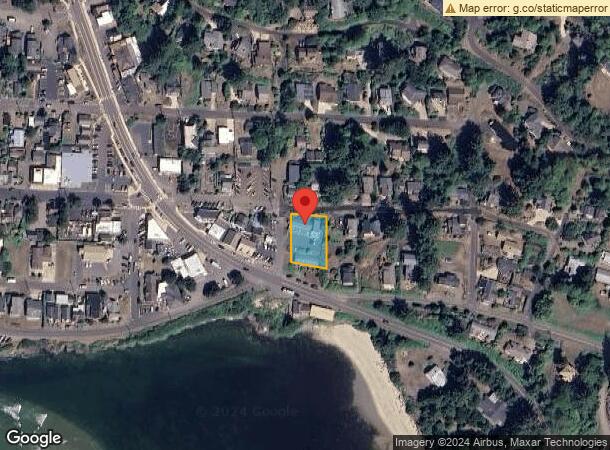  180 Prospect Ave, Yachats, OR Parcel Map