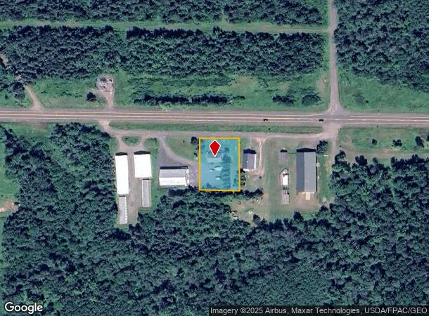 15165 Spruce Tree Dr, Herbster, WI Parcel Map