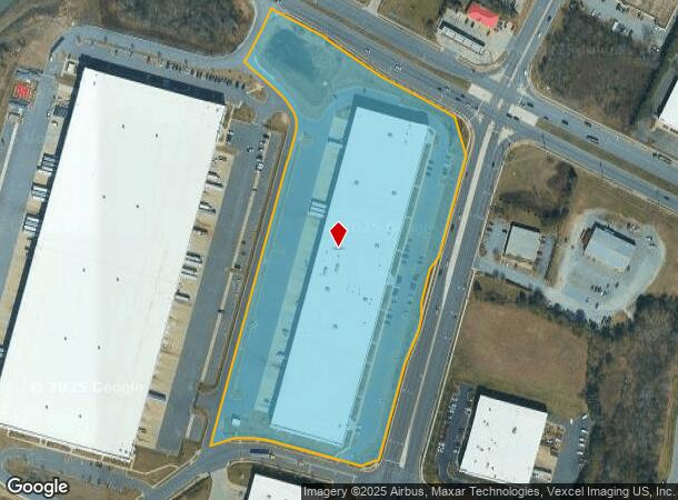 700 Derita Rd, Concord, NC Parcel Map