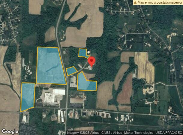  1525 High Point Ct, Zanesville, OH Parcel Map