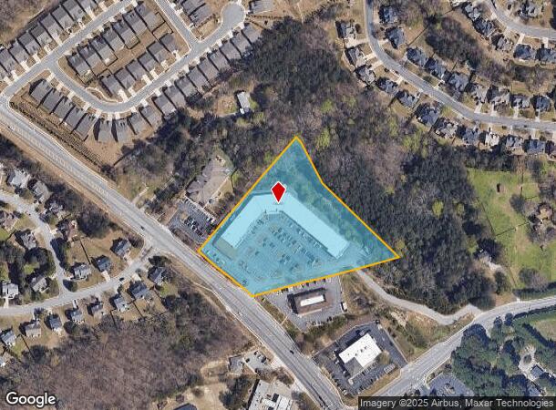  1342 Auburn Rd, Dacula, GA Parcel Map