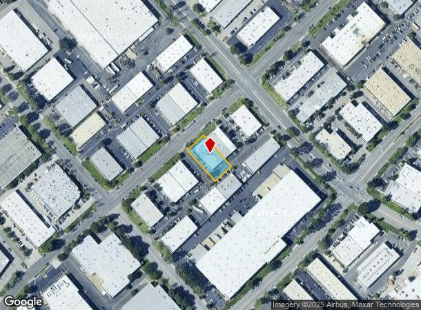  25032 Anza Dr, Valencia, CA Parcel Map