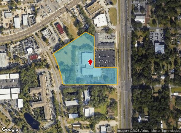  1750 Southside Blvd, Jacksonville, FL Parcel Map