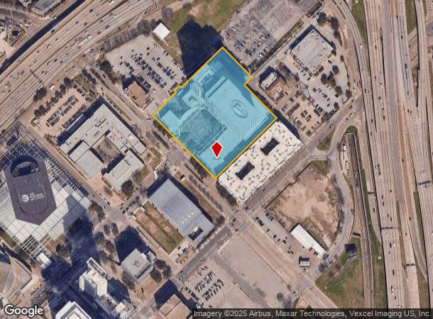 1722 Routh St, Dallas, TX Parcel Map