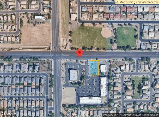  7645 E Guadalupe Rd, Mesa, AZ Parcel Map