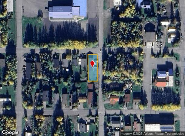  2402 Mercier St, Fairbanks, AK Parcel Map