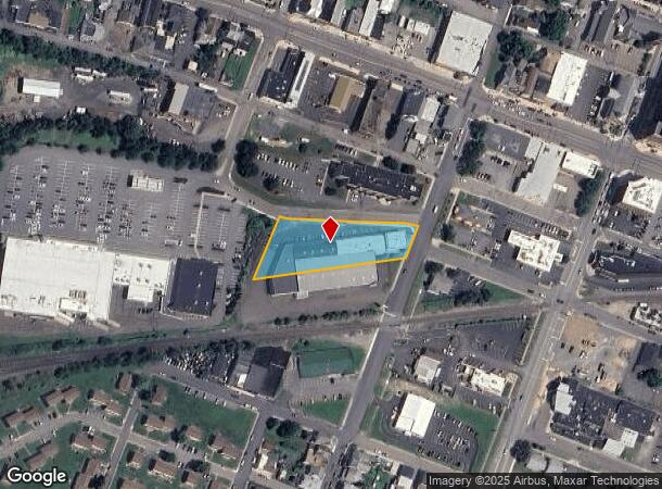 40 S Vine St, Hazleton, PA Parcel Map
