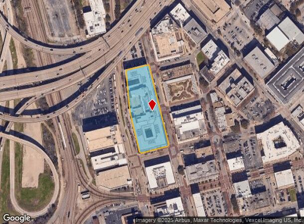 1777 N Record St, Dallas, TX Parcel Map