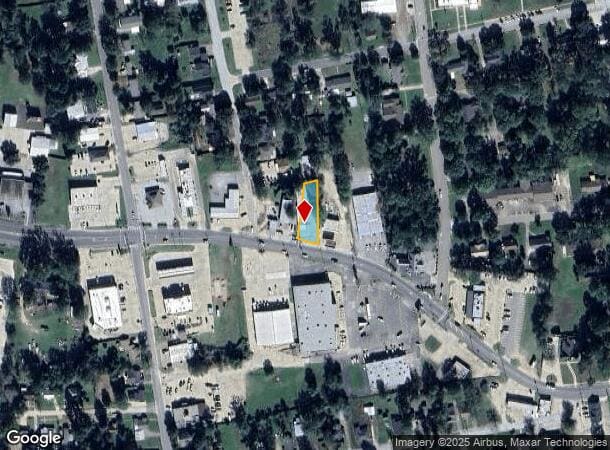  636 W Panola St, Carthage, TX Parcel Map