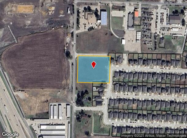 Sanford Cir, Van Alstyne, TX Parcel Map