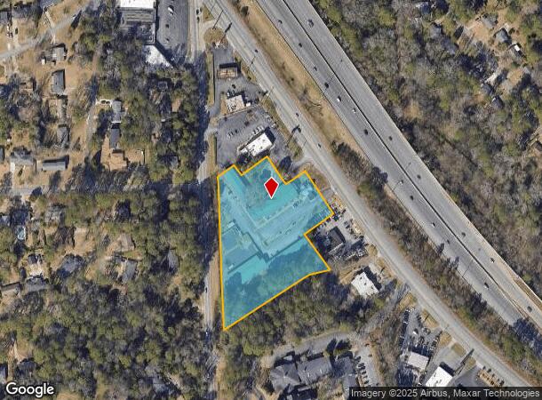  2566 Riverside Dr, Macon, GA Parcel Map