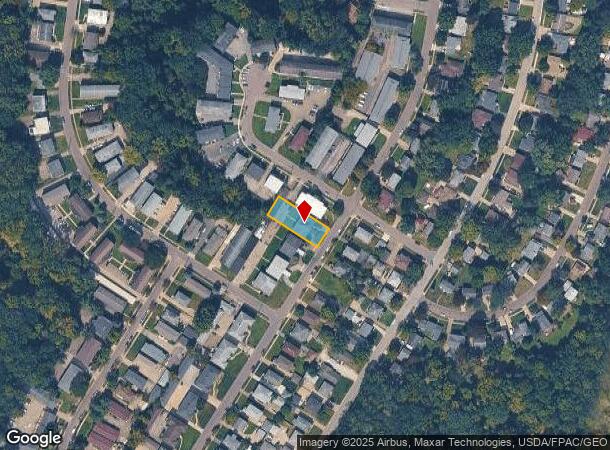  566 Treeside Dr, Akron, OH Parcel Map