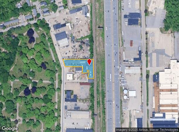 170 Prescott St, Worcester, MA Parcel Map