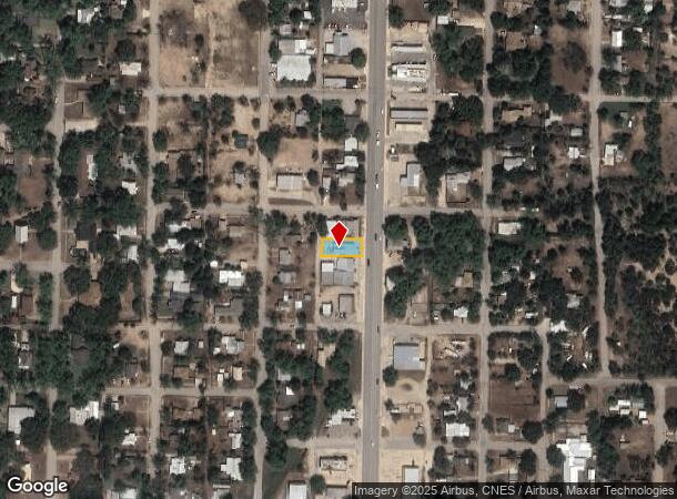  1414 S Bridge St, Brady, TX Parcel Map