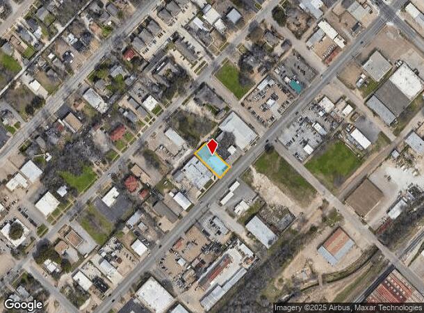  2017 Franklin Ave, Waco, TX Parcel Map