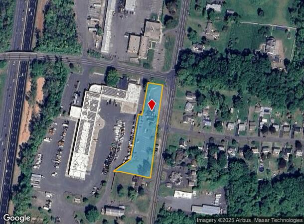  1658 King St, Enfield, CT Parcel Map