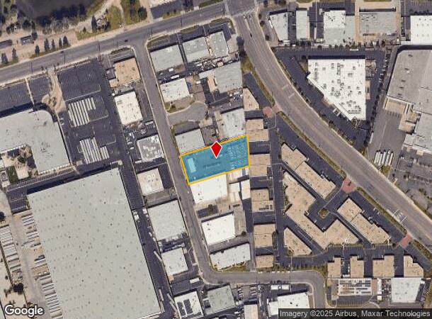  1260 N Grove St, Anaheim, CA Parcel Map