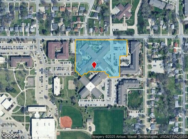  1555 Hull Ave, Des Moines, IA Parcel Map