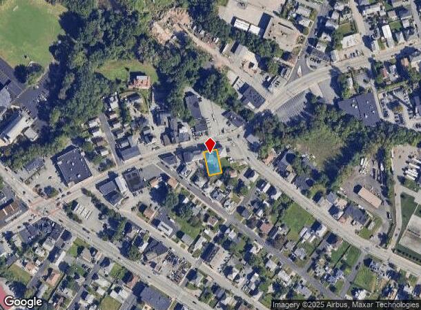 1344 Plainfield St, Cranston, RI Parcel Map