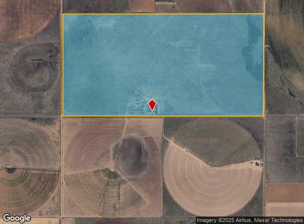  135 Cr, Hale Center, TX Parcel Map