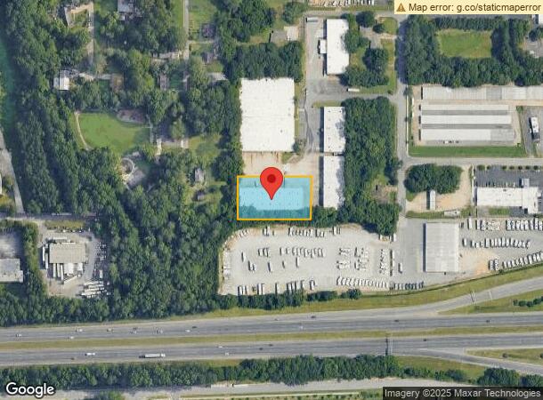  1840 Tucker Industrial Rd, Tucker, GA Parcel Map