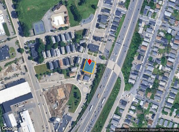  2 Olde Millbury St, Worcester, MA Parcel Map