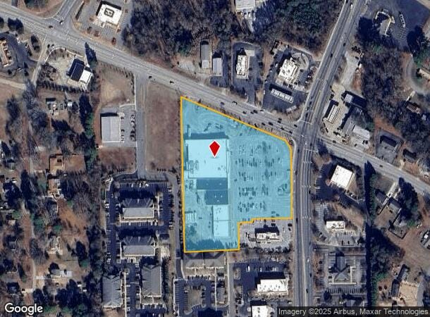  525 Jake Alexander Blvd W, Salisbury, NC Parcel Map