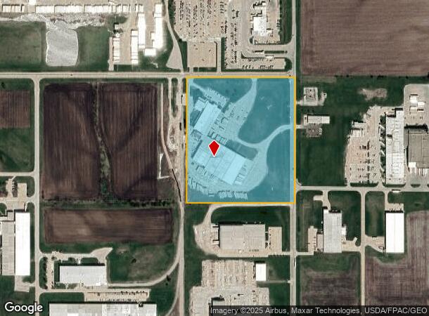  1516 E Mapleleaf Dr, Mount Pleasant, IA Parcel Map