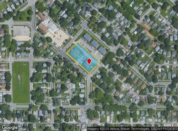 619 Johnson St, Waterloo, IA Parcel Map