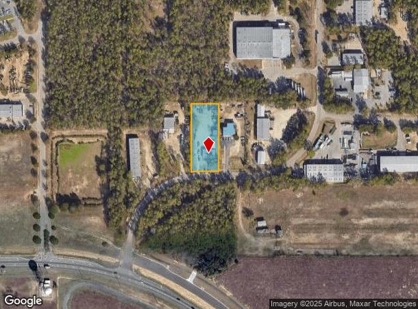  4494 Entrepot Blvd, Tallahassee, FL Parcel Map