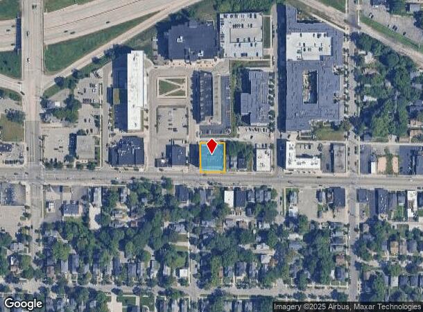  601 Michigan St Ne, Grand Rapids, MI Parcel Map