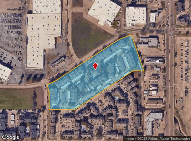 3700 Poteet Dr, Mesquite, TX Parcel Map