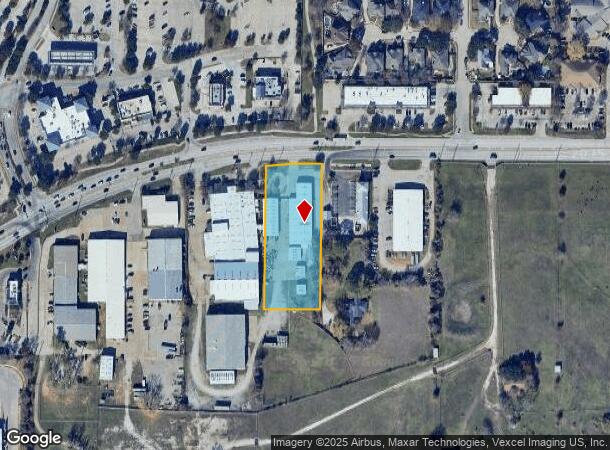 3007 Justin Rd, Flower Mound, TX Parcel Map