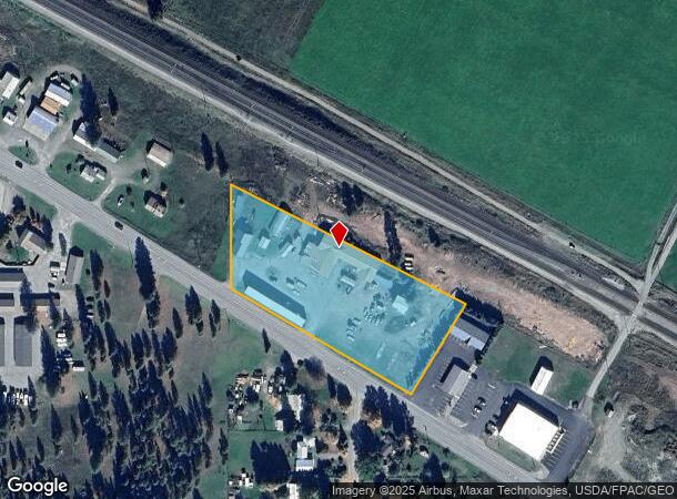 2213 Main St E, Thompson Falls, MT Parcel Map