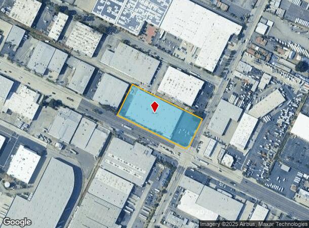  6909 Washington Blvd, Montebello, CA Parcel Map