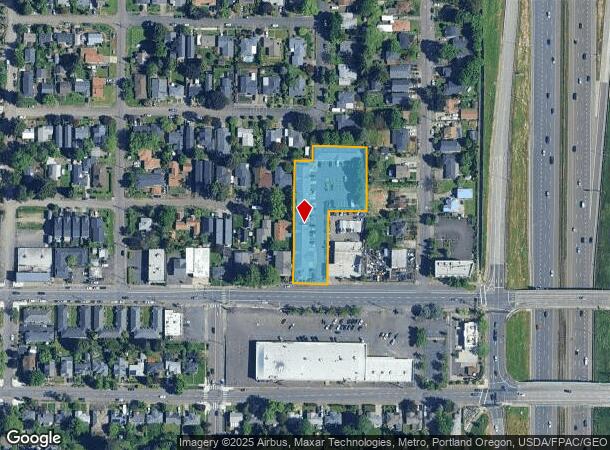 9225 Se Stark St, Portland, OR Parcel Map