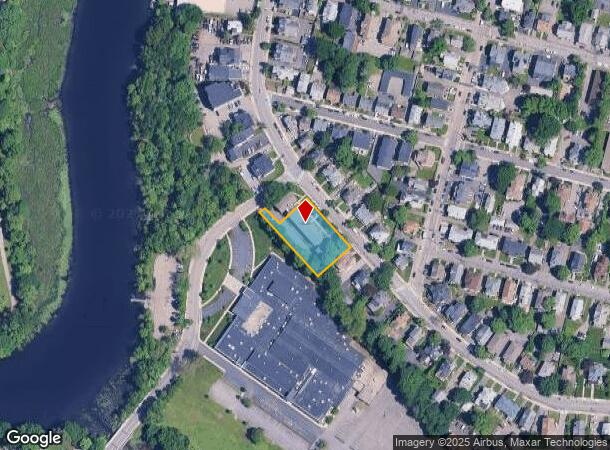  321 Crescent St, Waltham, MA Parcel Map
