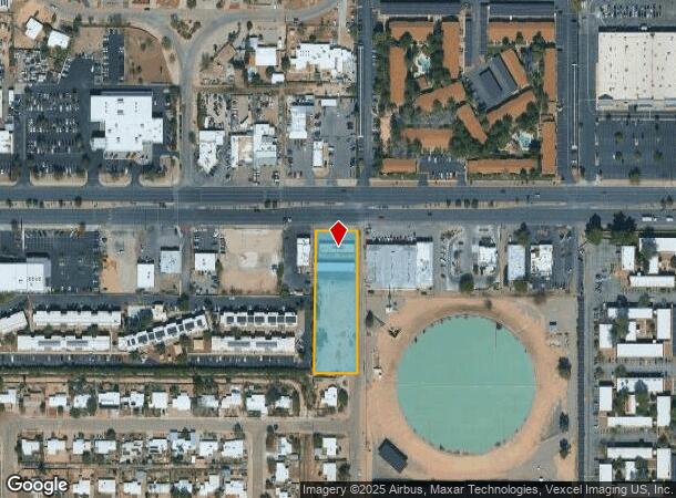 5260 E 22Nd St, Tucson, AZ Parcel Map