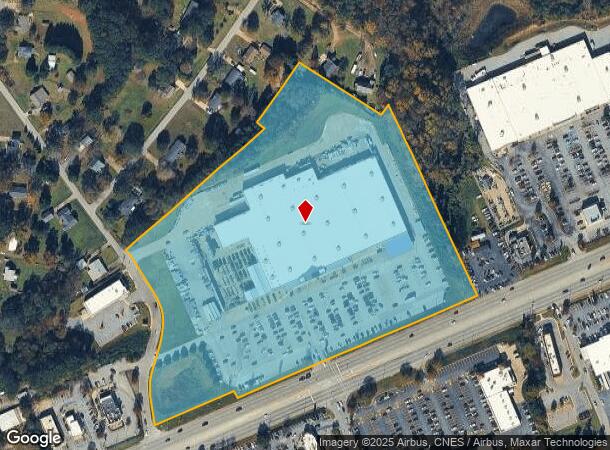 1370 W Wade Hampton Blvd, Greer, SC Parcel Map