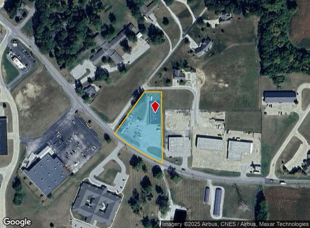 1316 E Main St, Attica, IN Parcel Map