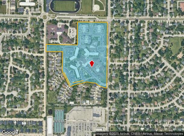 2741 N Salisbury St, West Lafayette, IN Parcel Map