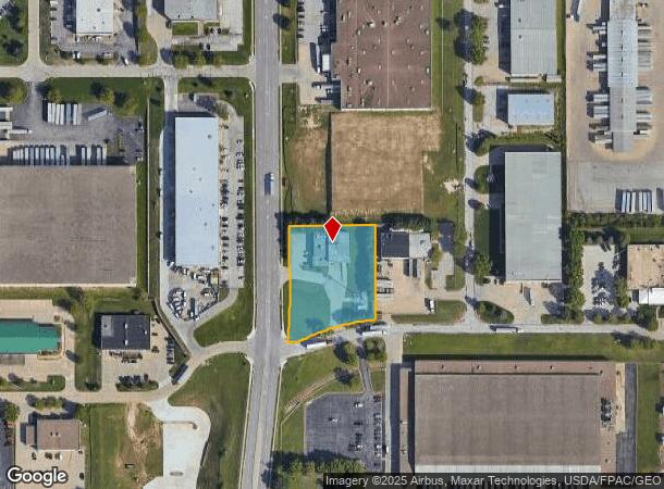 7069 S 108Th St, La Vista, NE Parcel Map