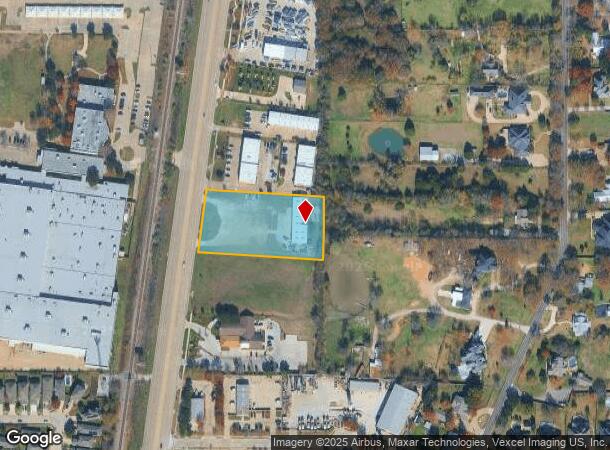  1500 S Main St, Fort Worth, TX Parcel Map