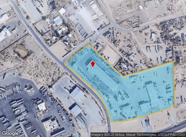  1367 Horizon Blvd, El Paso, TX Parcel Map