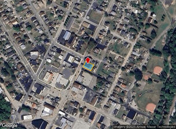  102 E Pike St, Houston, PA Parcel Map