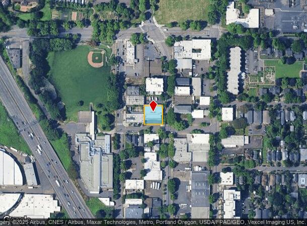 205 N Page St, Portland, OR Parcel Map