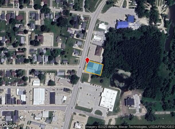 202 N Main St, Monticello, IA Parcel Map