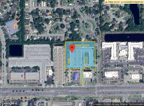  14011 Beach Blvd, Jacksonville Beach, FL Parcel Map